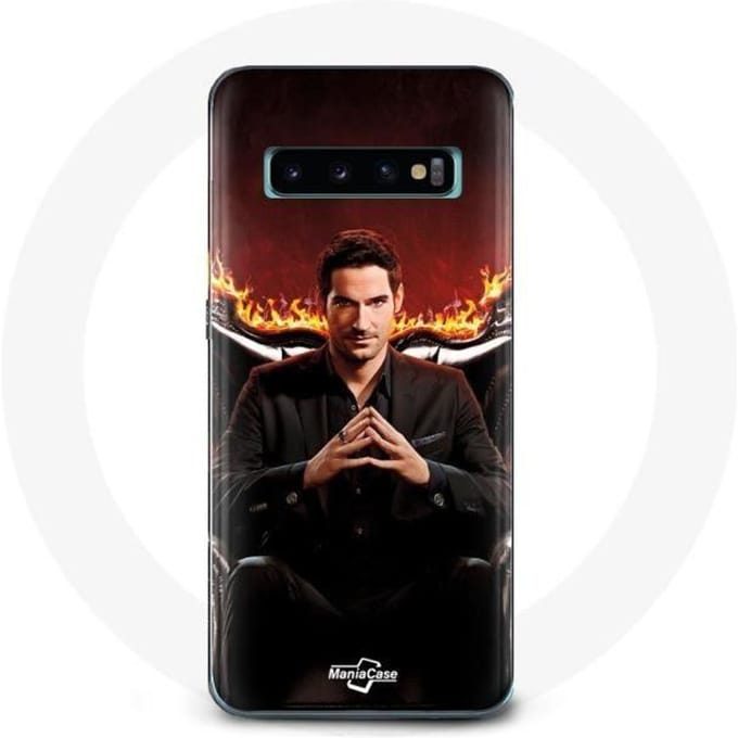 Coque pour Samsung Galaxy s10 plus Lucifer Morningstar Série Saison 3