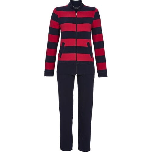 Ringella huispak rode strepen - Rood - Maat - 40