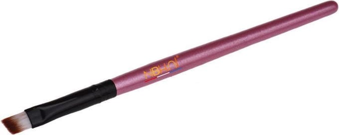 Wenkbrauw Make up borstel ca 1.5 lang kwast ca 0,5 cm - Oud Roze