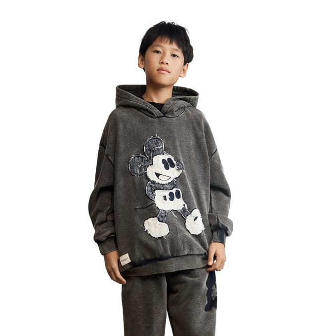 Junior Sweatshirt Desigual Patch Mickey