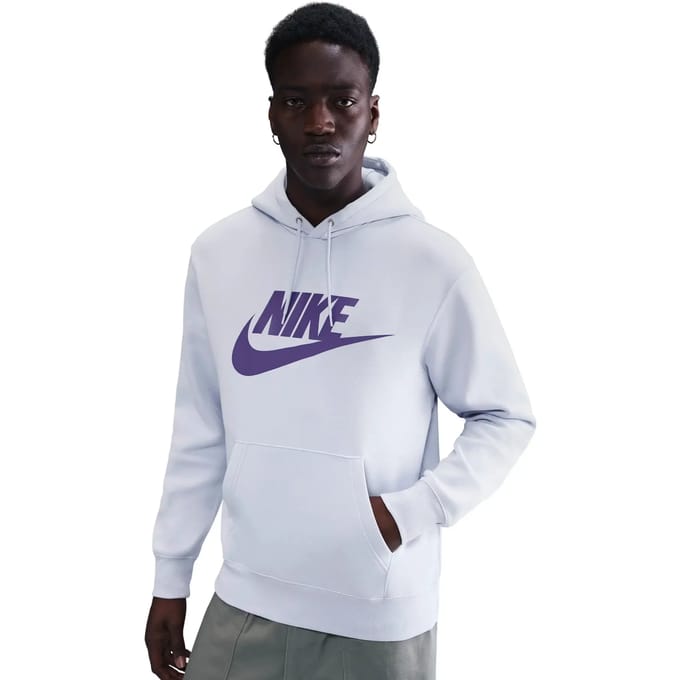 Nike Club GFX Pullover Casual sweater heren Lila S