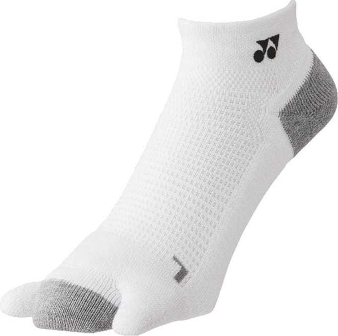 Yonex 19170 3D Split sportsokken - wit - maat S