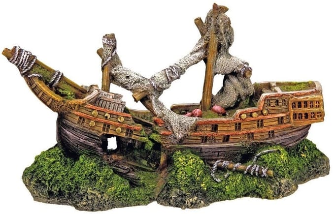 Aqua-ornamenten „BOOT” 22 x 9,5 x 12,5 cm