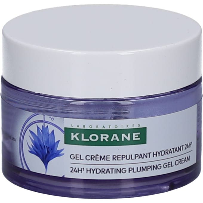 Klorane Gel Crème Repulpant Hydratant 24H 50 ml