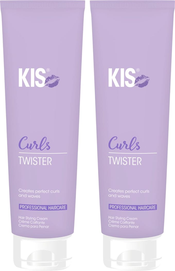 KIS Curls Twister Hair Styling Cream Duo Set - 2x150ml