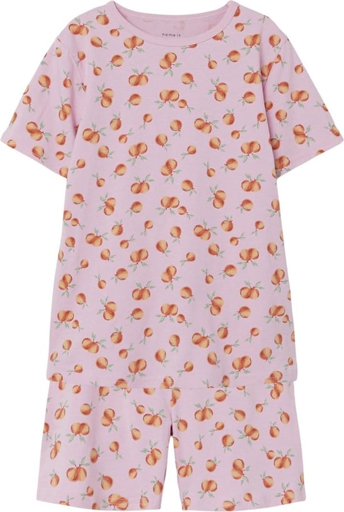 NAME IT NKFFATIA SS NIGHTSET Meisjes Pyjamaset  - Maat 110/116