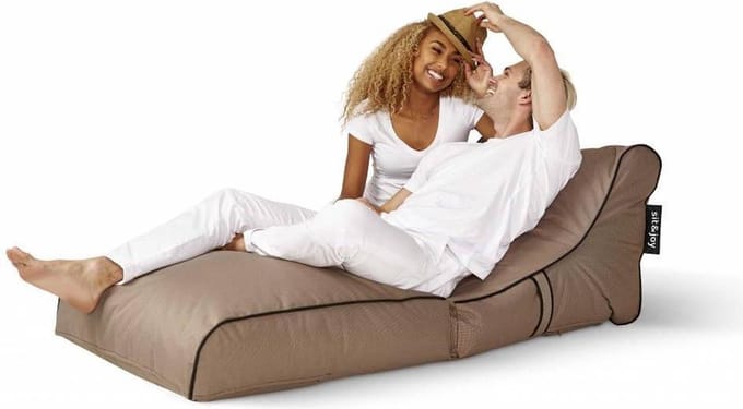 Sit&joy Ligbed Hawaii - Chocolade