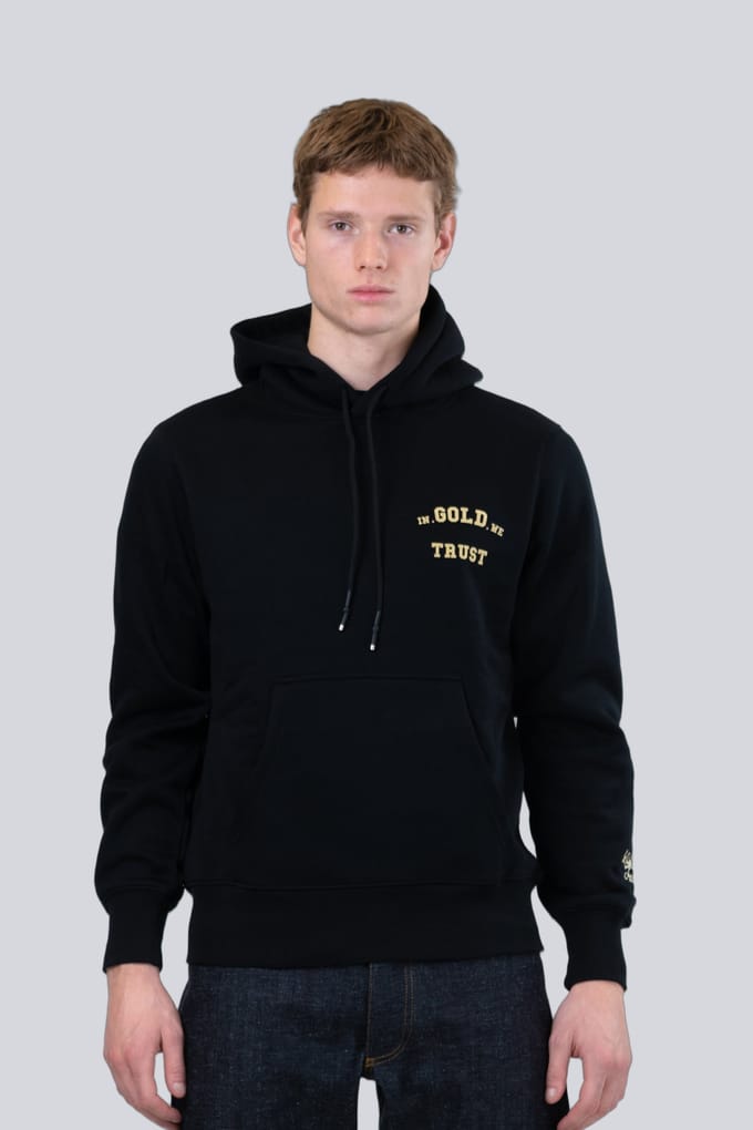 In Gold We Trust Notorious Halloween Black Taglia: M | Felpe con cappuccio Outlet | Unisex | Nero