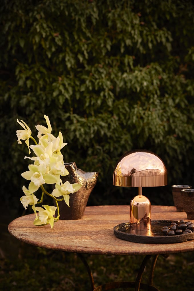 Tom Dixon Bell draagbare batterijlamp - koper