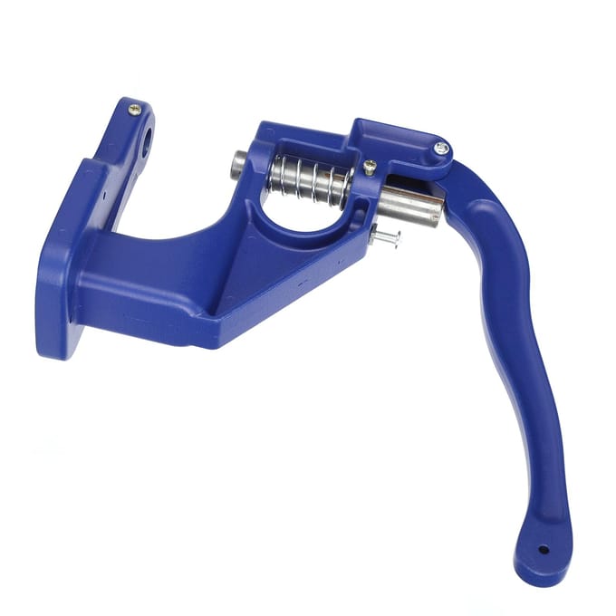 Handpers Heavy Duty Machine Handmatig Oogje Grommet Multifunctioneel Aluminium Pons Installatiegereedschap blue