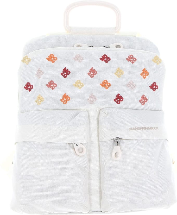 MANDARINA DUCK Rugzak MD20 Blossom Backpack Optical White Crème