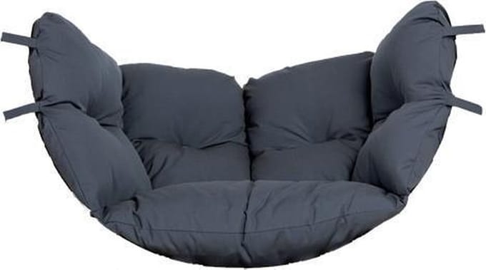 Amazonas Globo Hangstoel en Siena Uno Lounge kussensloop hoes Anthracite weatherproof