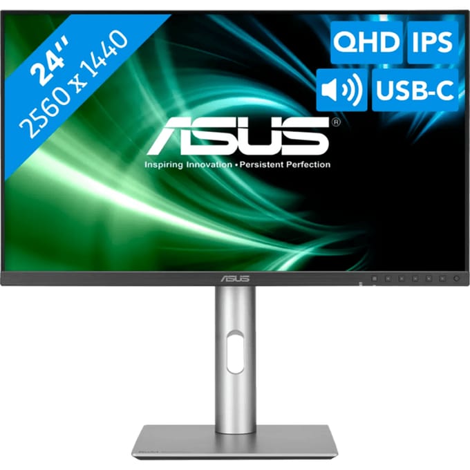 ASUS ProArt Display PA24ACRV computermonitor 60,5 cm (23.8") 2560 x 1440 pixels Quad HD LCD zwart