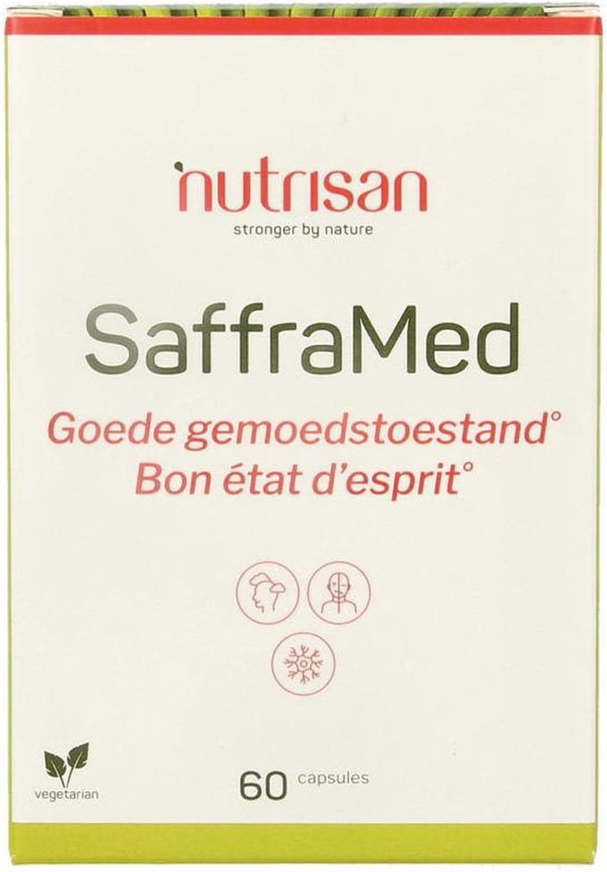 Nutrisan Safframed 60 Vegetarische capsules