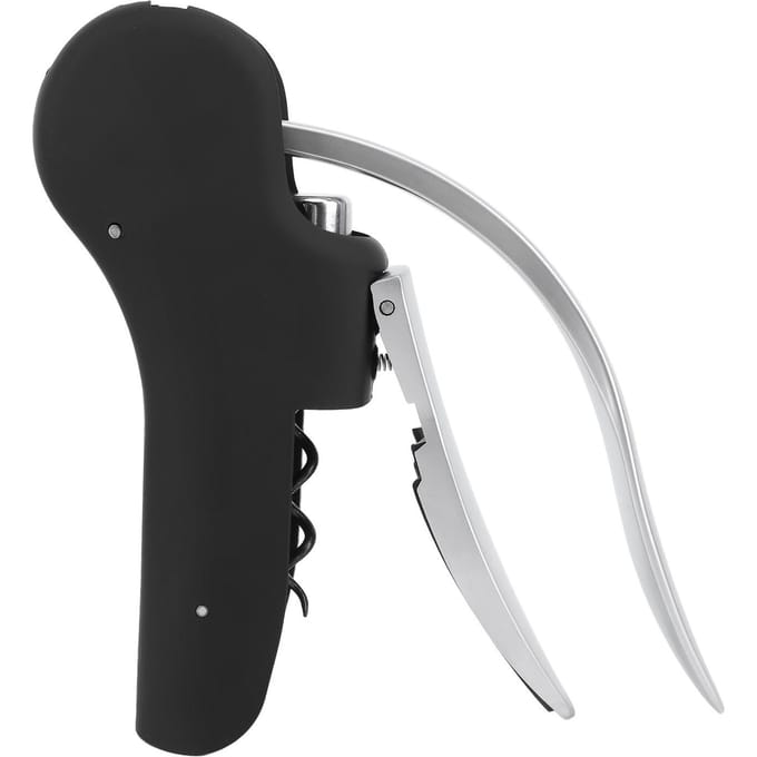 Ouvre-bouteille à vin Manuel Ergonomique Alliage de zinc Levier vertical Ouvre-vin pour Serveur Fête Maison gray