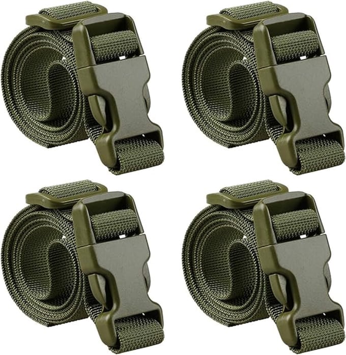 Pakriem van 2,5 cm * 2,5 m met gesp, verstelbare heupriem