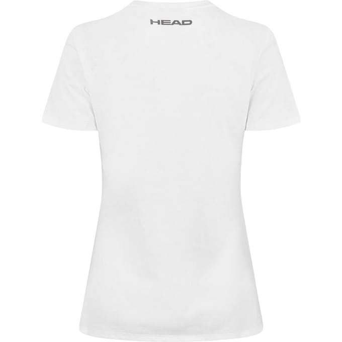 Head Lucy T-shirt voor dames (Wit, Zwart)