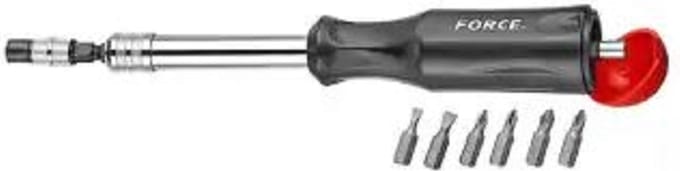 1/4" Schroevendraaier flexibel met bits
