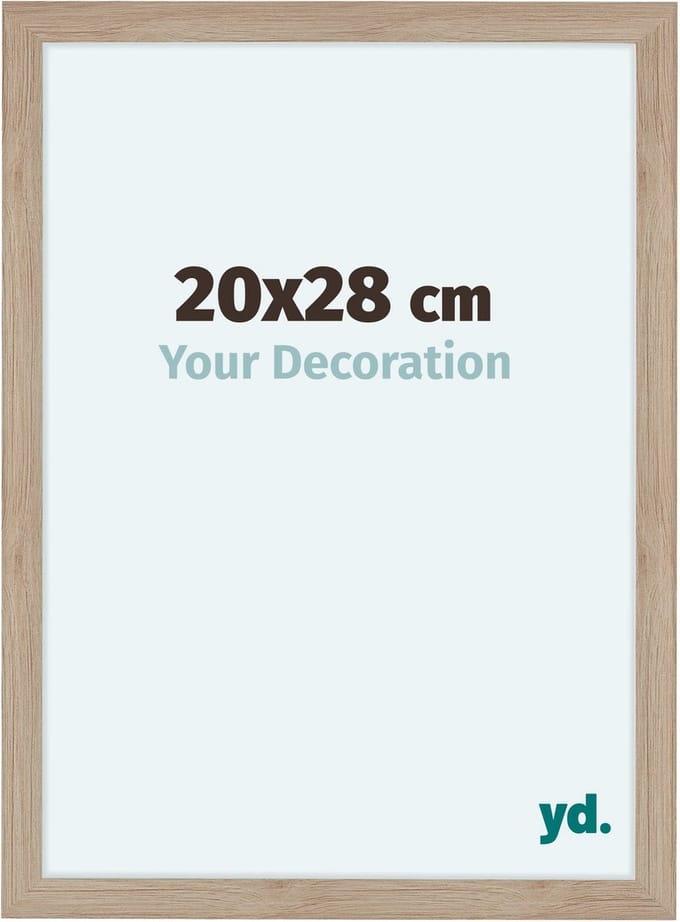 Your Decoration - Fotolijst 20x28 cm - MDF - Eiken Licht - Como