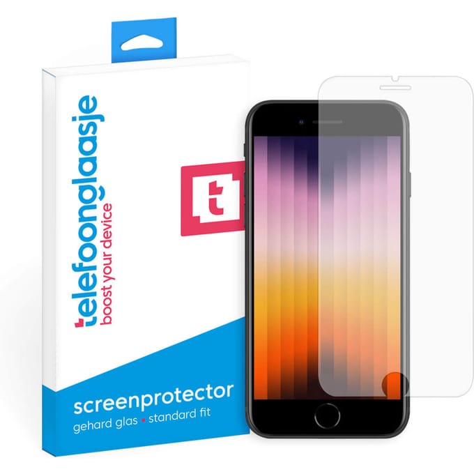 [BOL] iPhone SE 20/22 screenprotector gehard glas