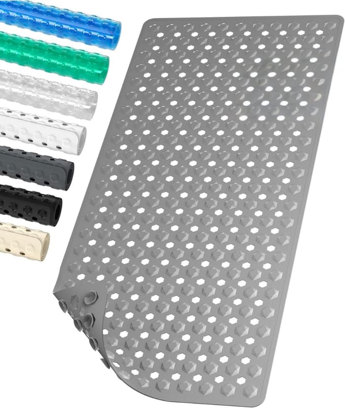 MRKK® Badmat Anti Slip - Douchemat - Badmatten -Grijs