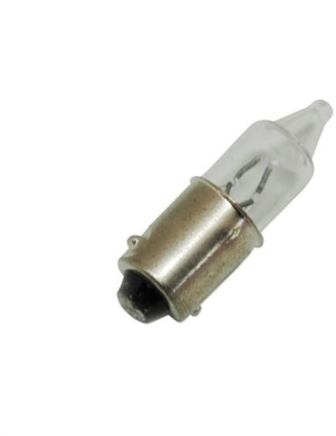witte bajonetlamp ba9s 12v 23w tun'r voor motor scooter nieuw