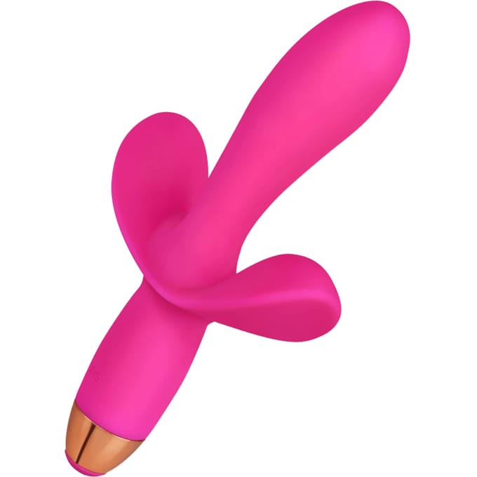 EIS, vibrator, siliconen G-spot vibrator, 21 cm, waterdicht, oplaadbaar, huidvriendelijk materiaal