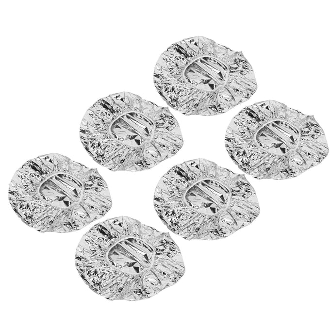 10 STUKS Haarstyling Stoomkap Herbruikbare Verdikte Diepe Conditionerings Warmtekap voor Thuis white
