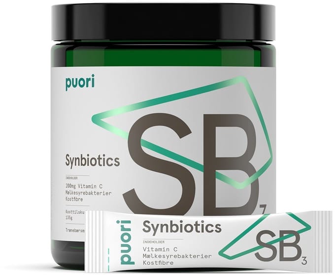 Puori - SB3 - Synbiotics - Vitamin C - Live Bacteria - Fibre - 30 doses
