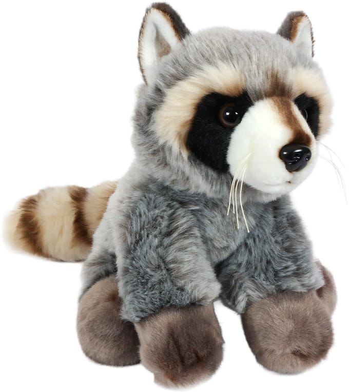 PIA Soft Toys - Pluche Knuffeldier Wasbeer - 30 cm
