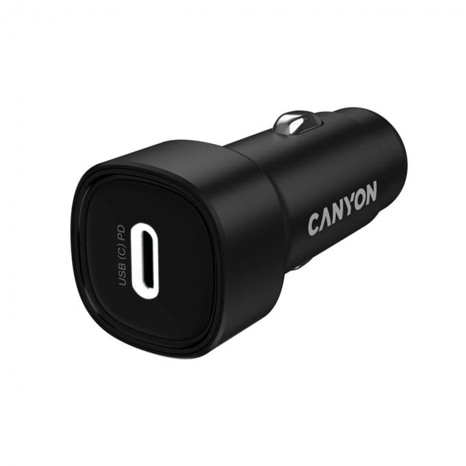 Canyon OnDrive 30 - Autolader - 30W - USB-C - Zwart