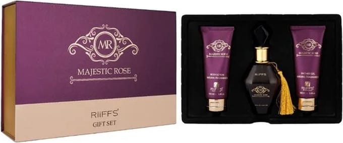 Riffs geschenkset parfum, bodylotion en douchegel