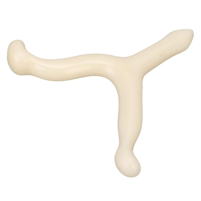 Massagepen Acupressuurtherapie Gezicht Hoofd Taille Hand Voeten Acupunctuurpunten Massagestick Tool beige