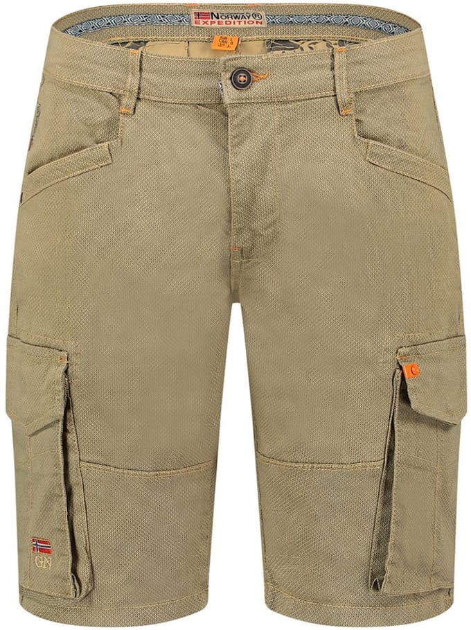 Geographical Norway Bermuda Met Stretch Patrimoine Beige - L
