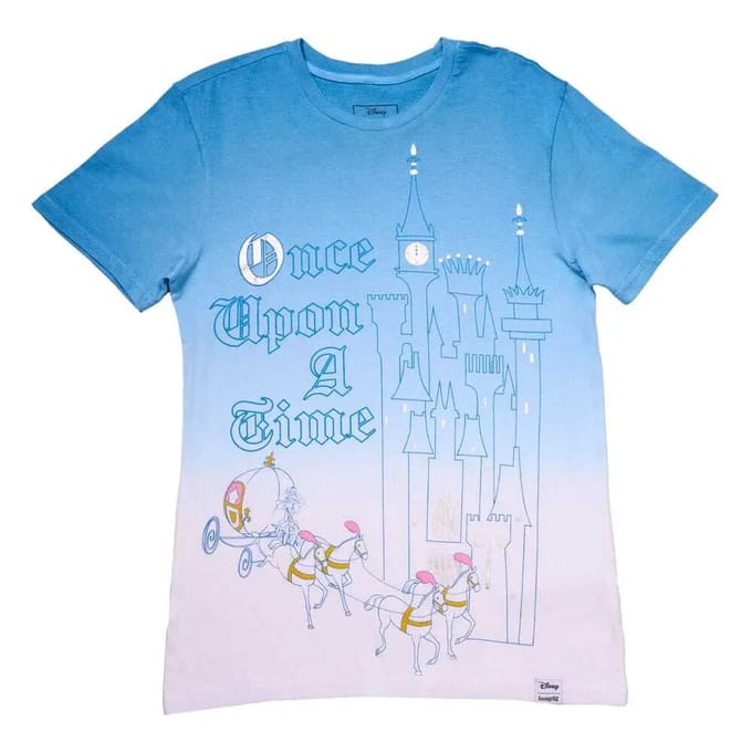 T-shirt Loungefly Disney - Cinderella 75th Anniversary
