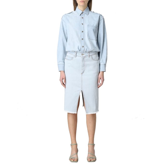 Stella McCartney denim overhemdjurk