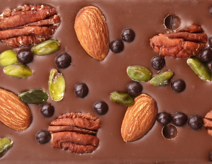 TMK ArtDeko - Snijplank - Glas - 52x40cm - Chocolade