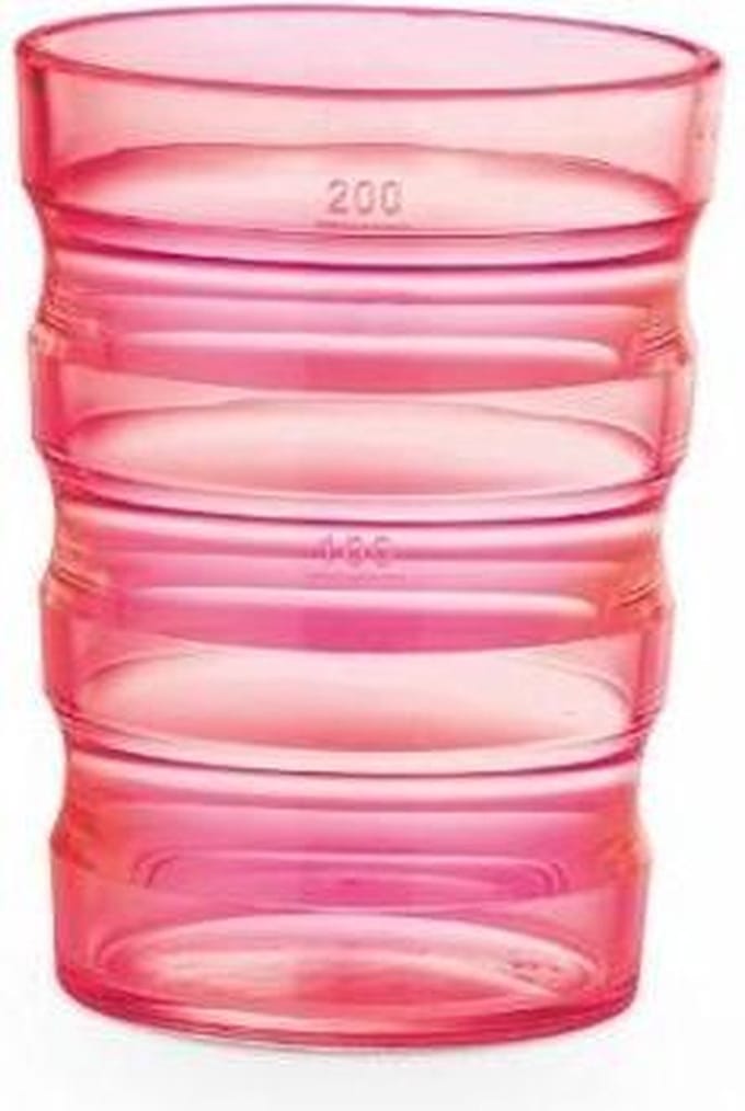 Beker Sure-Grip - Roze