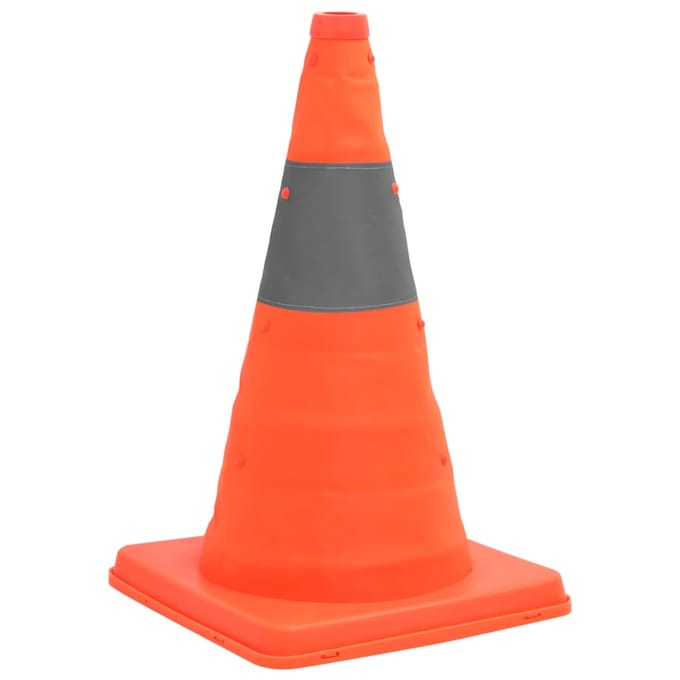 vidaXL Verkeerskegel pop-up 10 st 42 cm