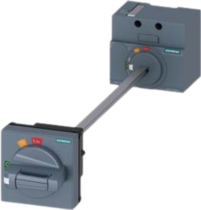 Siemens Door mounted rotary operator standard iec ip65 with door interlocking acc for: 3va1 100/160