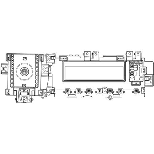 AEG gebruikersinterface-bord, set, S.8N,P10,WM FL,MyPro 8089959681