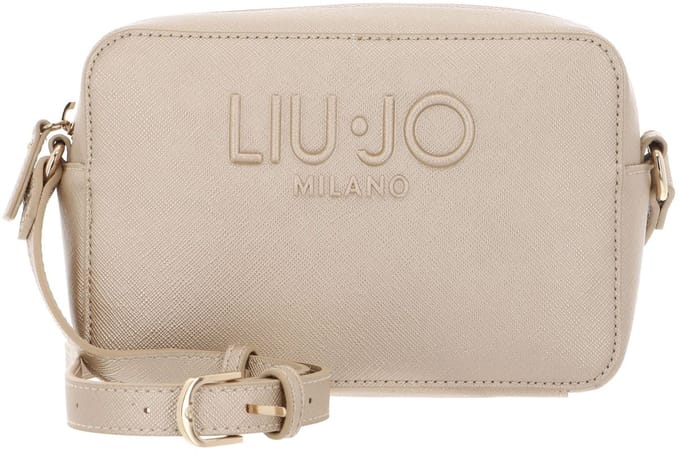 LIU JO schoudertas Halona ECS Camera Case Light Gold goudkleurig