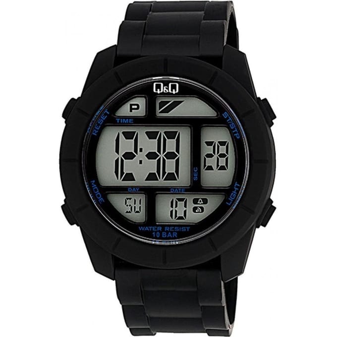 Q&Q Horloge zwarte digitaal M123J013Y