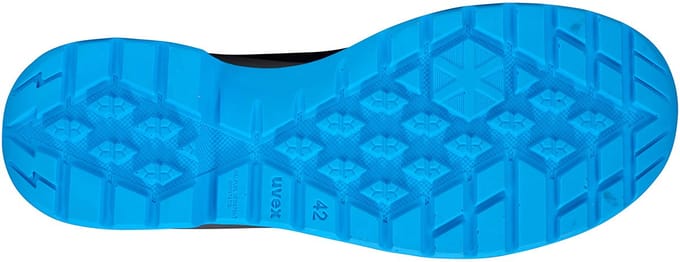 Uvex 2 trendy sandalen S1P 69362 blauw, zwart (69362)