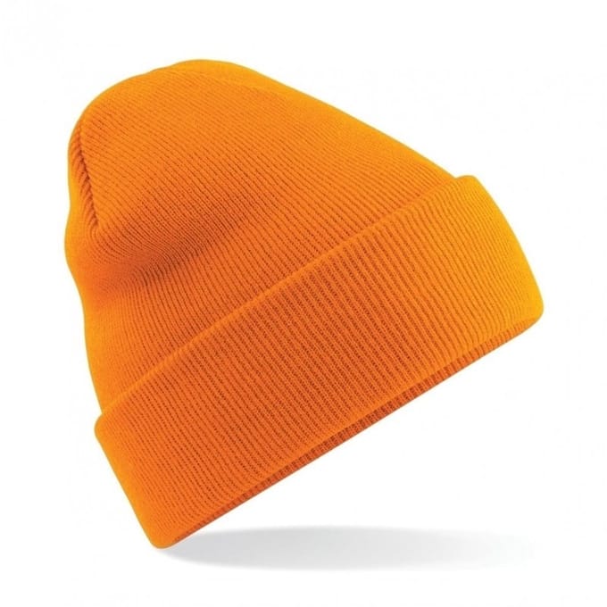 5x Schaatsmuts beanie oranje voor volwassen
