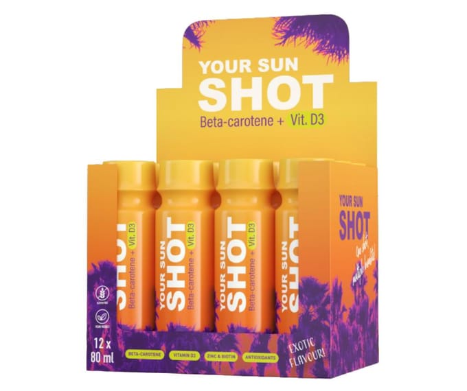 Uw Sun Shot Vit. D3 Bruiningsdranken x3 stuks