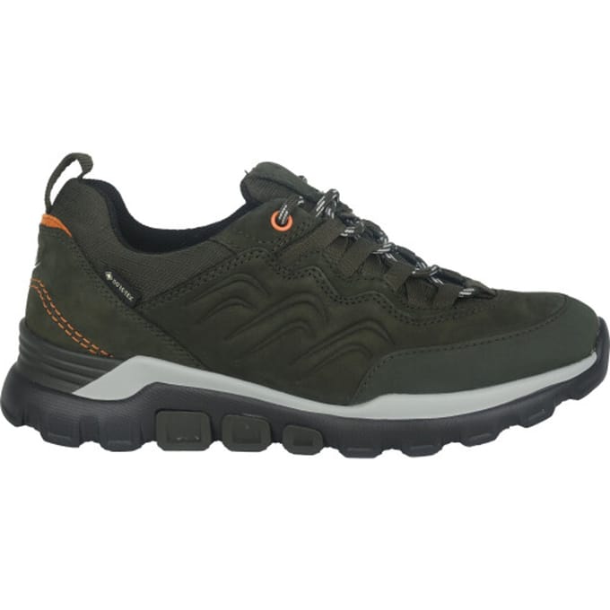 Gabor rollingsoft sensitive 96.927.43 - dames rollende wandelsneaker - Groen - maat 37 (EU) 4 (UK)