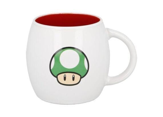 Nintendo - Super Mario Bros. 1-Up Keramische Globe Mok - 380ml
