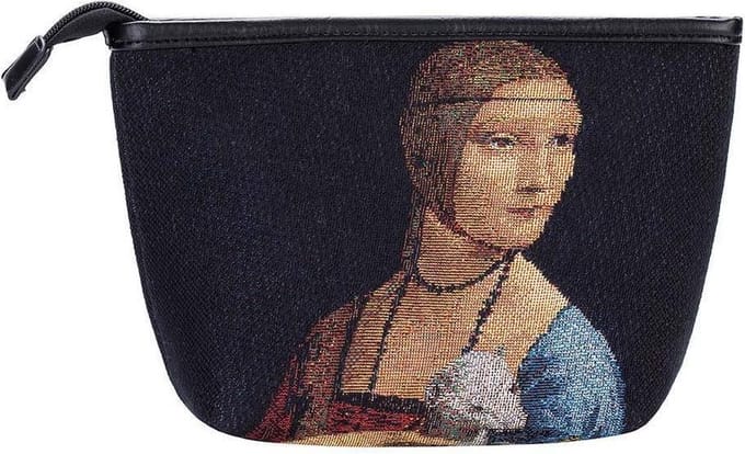Signare - Make-up tas - Gobelin - Kunst - De dame met de hermelijn - Leonardo da Vinci
