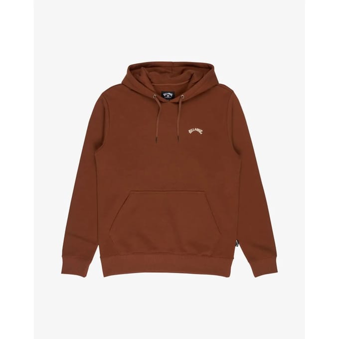 Billabong Arch Hoodie Bruin,Oranje M Man